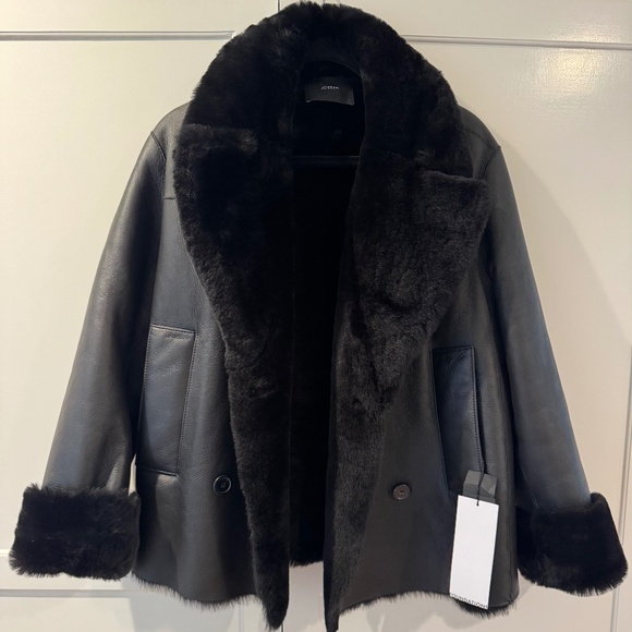 Joseph Calla Shearling Coat